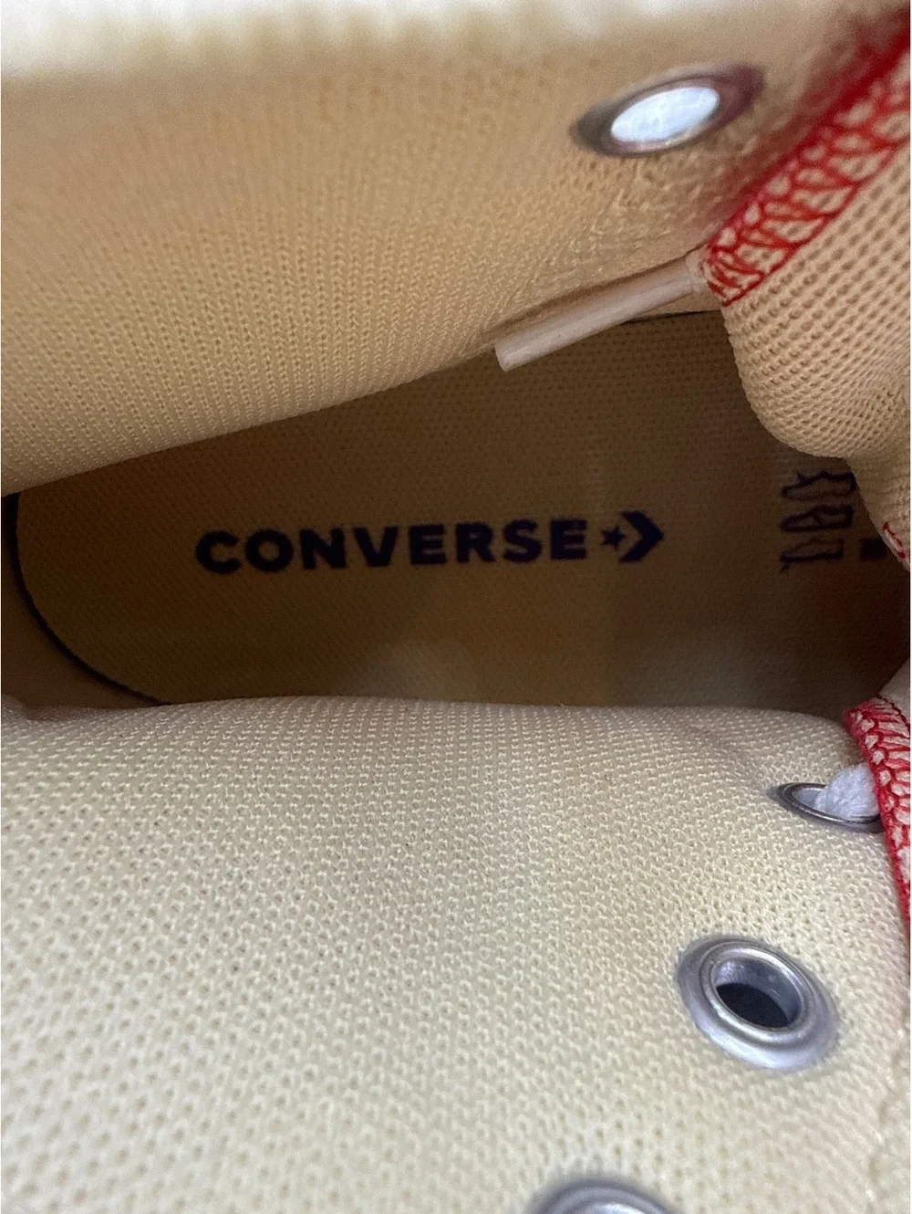 Converse Chuck Taylor All Star High Top Sneakers Red Size 2